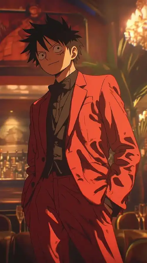 穿红色西装的动漫角色你最觉得谁穿的最帅