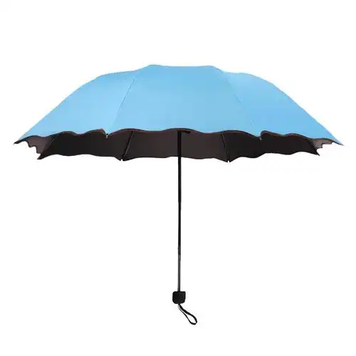 伞黑胶防晒防紫外线晴雨伞两用男女遮阳伞少女心ins太阳伞小清新视频