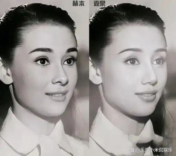 袁泉前不久拍了一组赫本的照片.两人跟赫本对比起来不分伯仲.