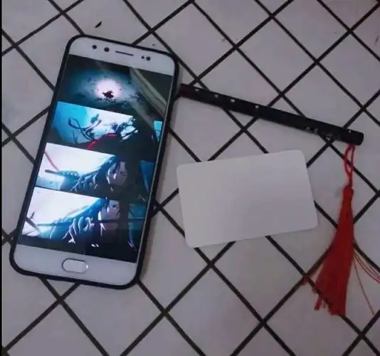 夷陵老祖魏无羡手写举牌素材