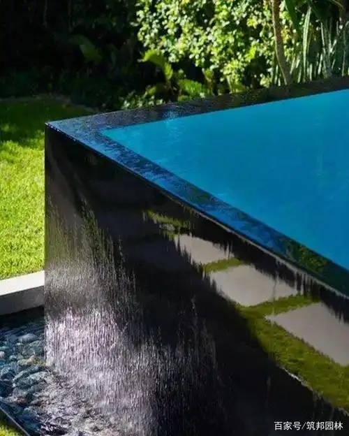 筑邦学堂|创意十足的园林景观水景设计案例