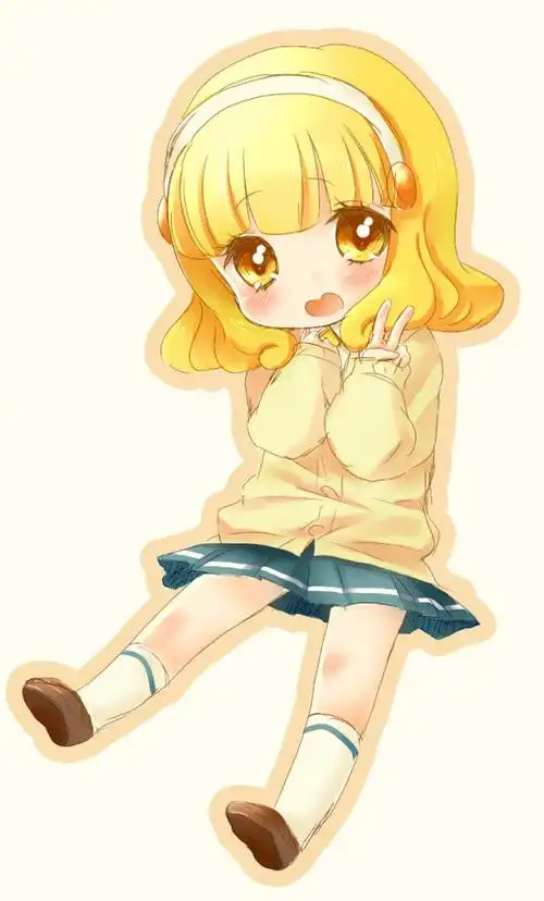 萌q版 二次元 卖萌 插画 动漫