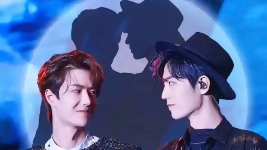 肖战和王一博的相视一笑,让我梦回陈情令