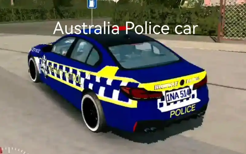 澳大利亚警车展示