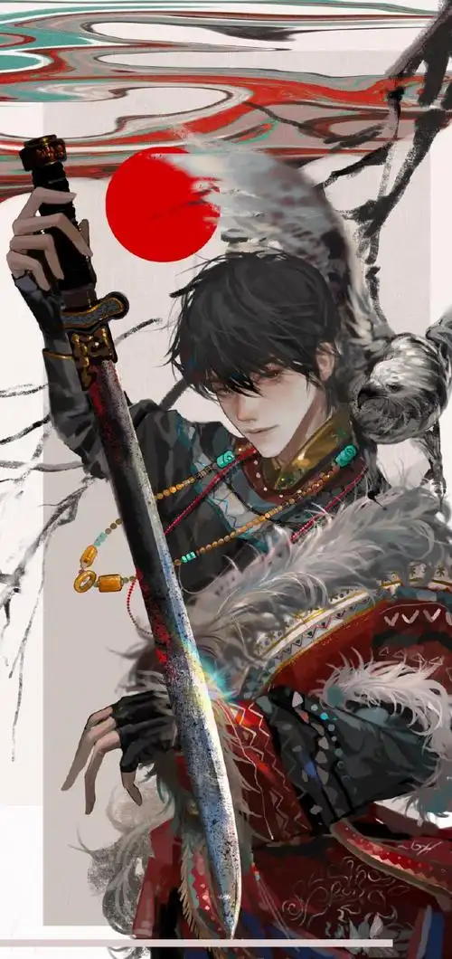 张起灵壁纸#一些盗墓笔记的壁纸,不得不说张起灵小哥真的很酷#二次