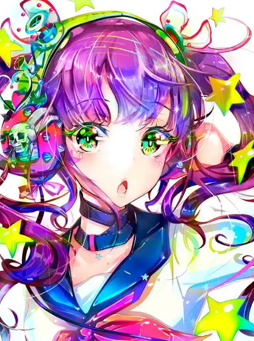 动漫美图丨给你不一样的浪漫色彩紫发美女特辑