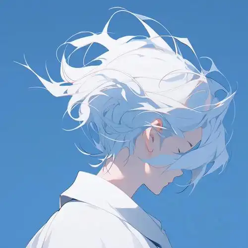 动漫头像 | 蓝色系小众动漫头像