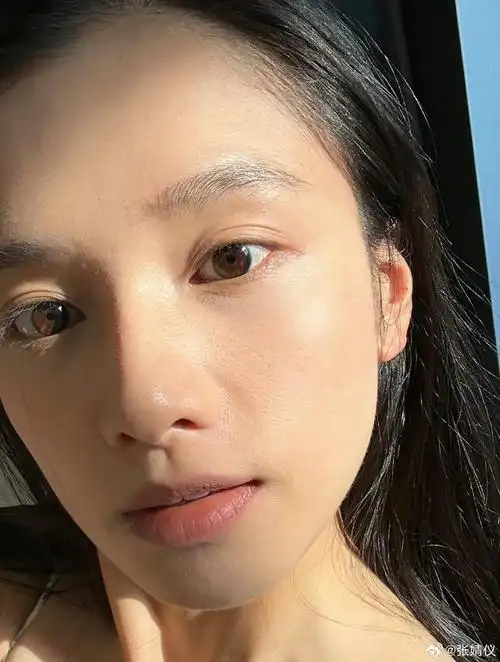 好喜欢张婧仪的素颜照