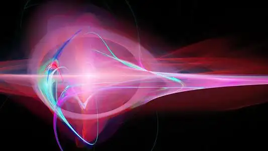 桌面上的分形壁纸.创意平面设计的数字艺术品.格式16:9宽屏显示器.