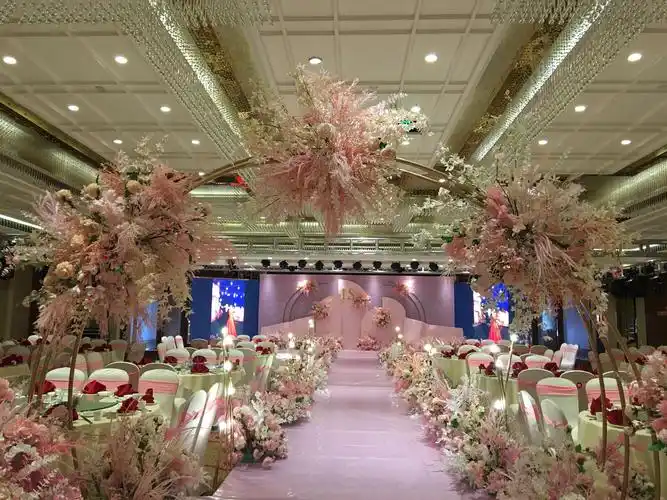 典雅时尚的婚礼现场.