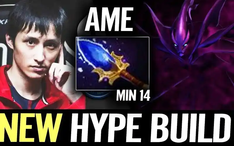 ame萧瑟14分钟刃甲a杖幽鬼,18杀0死暴力输出【dota2】