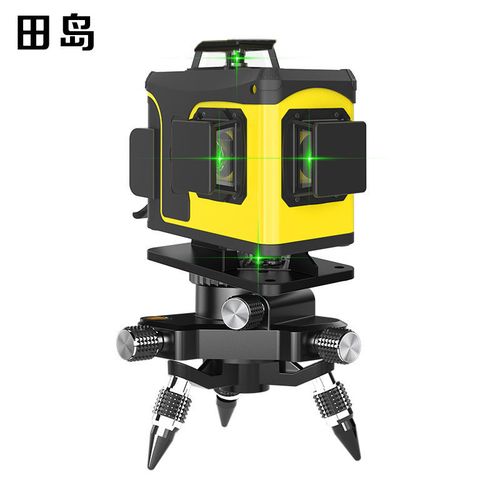 田岛12线绿光红外线激光水平仪高精度强光细线16线蓝光贴墙贴地仪