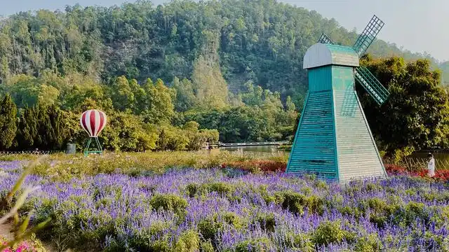 藏在广州南沙里的宫崎骏童话世界 蒲洲花园