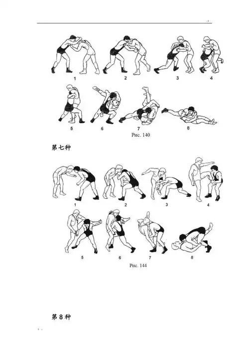 摔跤技巧和图解