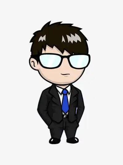 手绘/卡通 卡通元素 > 穿西装的男孩 收藏 [声明] 觅元素所有素材为