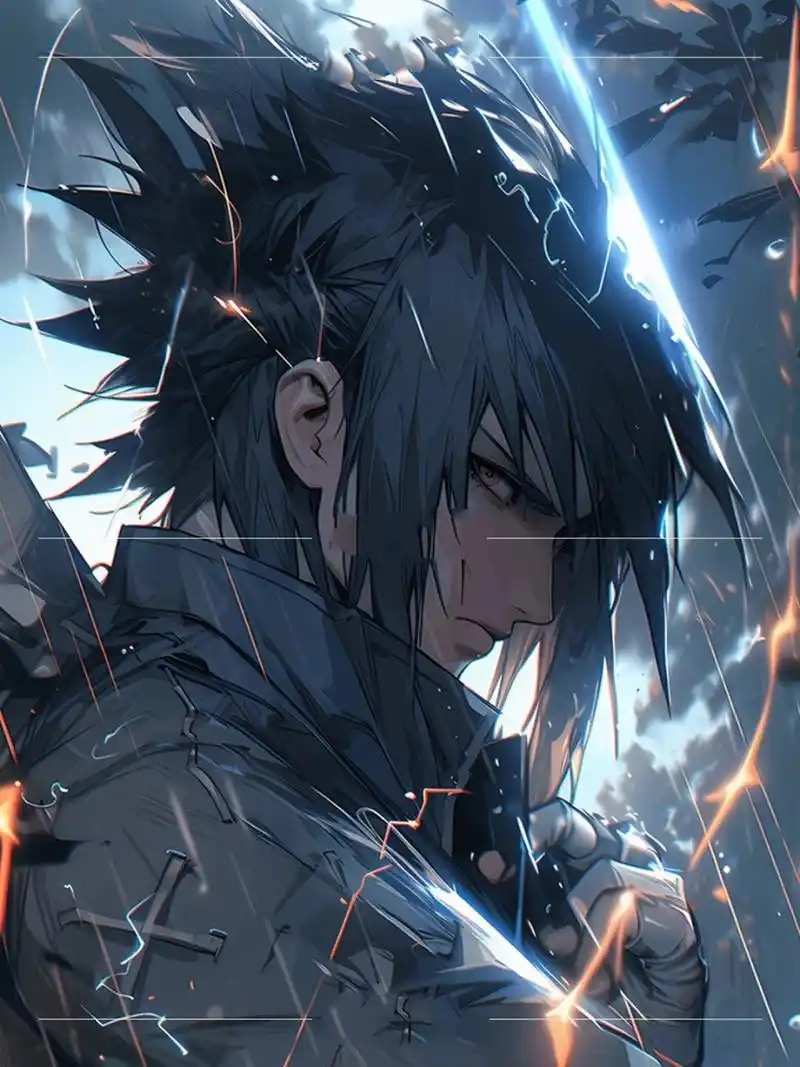 4k超清手机壁纸|火影忍者系列宇智波佐助