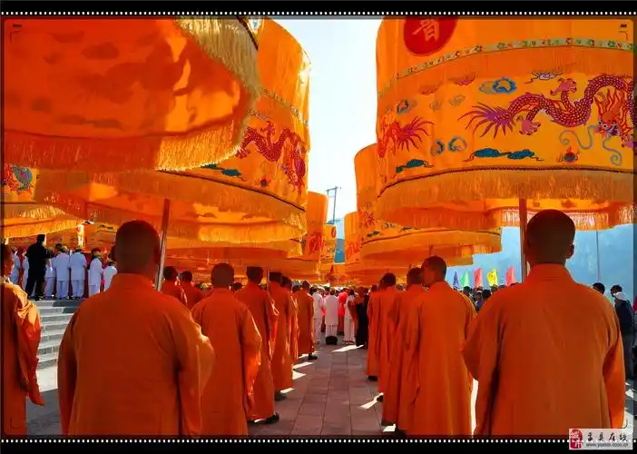 盂县水神山宗教文化报国寺建筑落成庆典