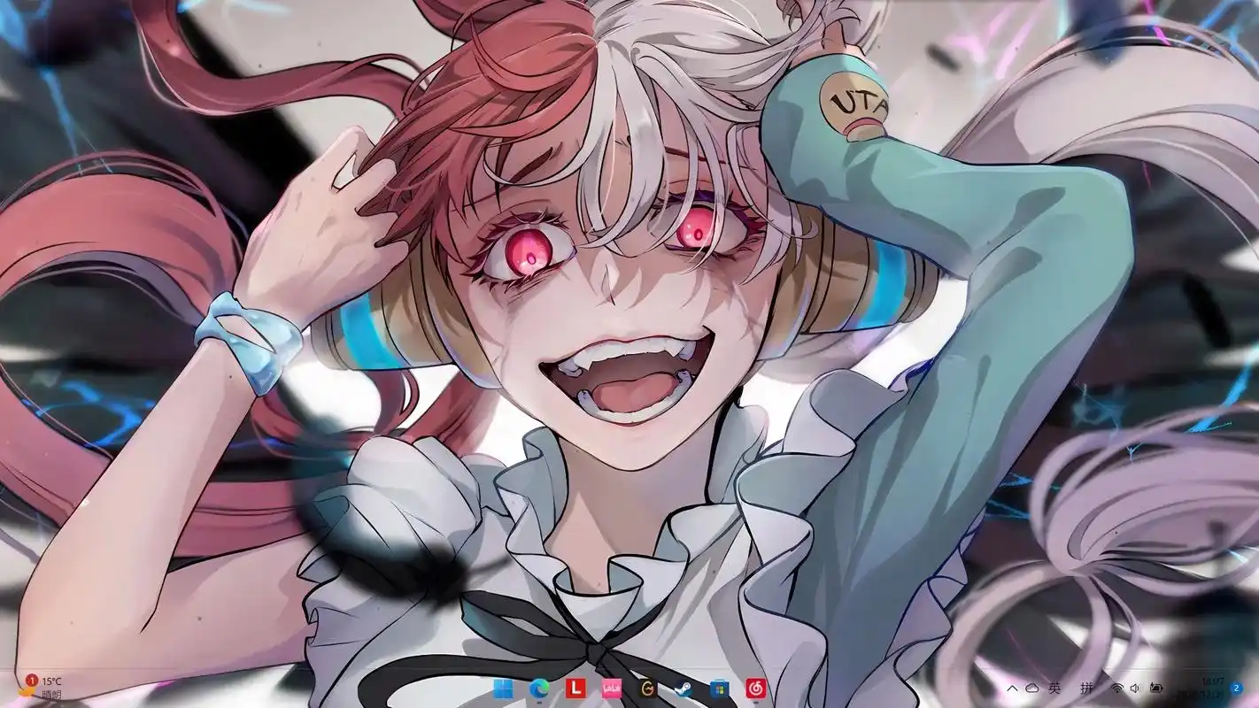 红发歌姬 #乌塔 海贼壁纸 - 抖音