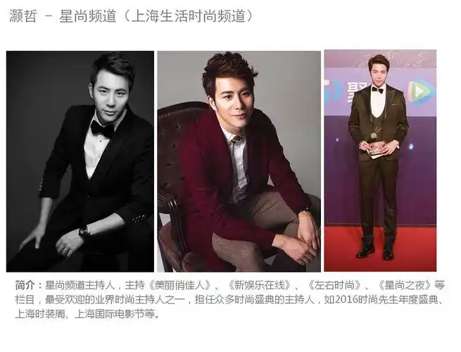 上海电视台主持人,东方卫视主持人,星尚频道主持人