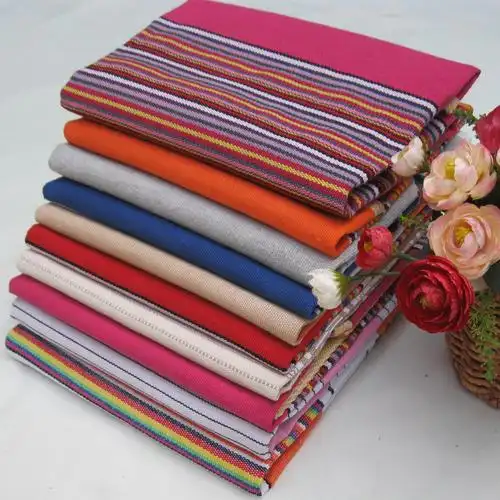 手织老粗布凉席枕巾