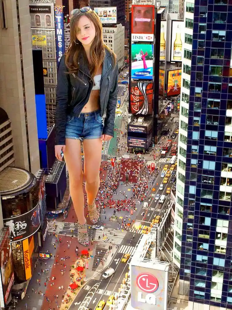 doco艺术摄影 女巨人