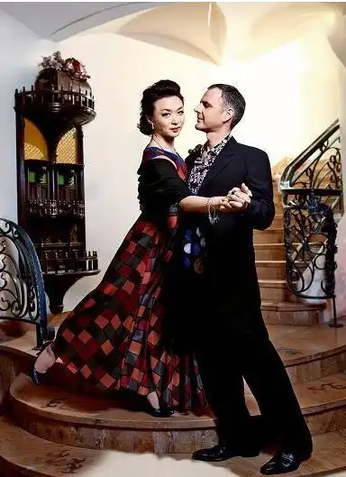 金星与老公意大利复婚穿洁白婚纱被赞仙女下凡组图