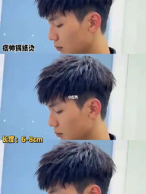 痞帅锡纸烫男生发型推荐7878