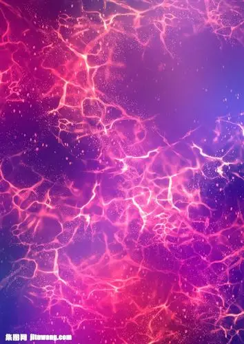 紫色闪电火焰背景图片
