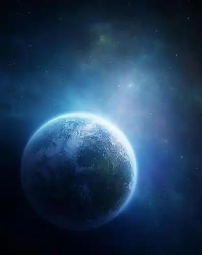 梦幻星球星空背景图片@北坤人素材