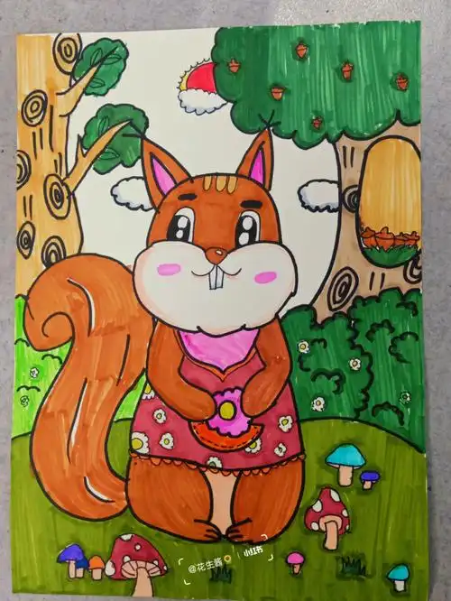 美术  #创意美术儿童画  #儿童画  #美术生  #创意美术  #创意儿童画