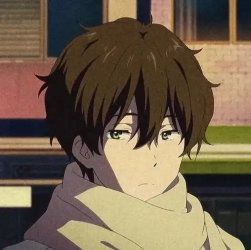 情侣头像  #冰菓情头  #冰菓折木奉太郎  #冰菓女主  #冰菓动漫头像