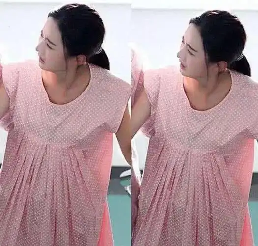 赵丽颖大肚孕妇照,母爱光辉爆棚,一脸幸福的模样美翻了!