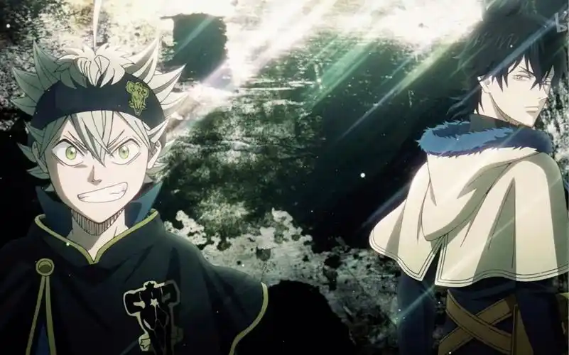 配上其他音乐的黑色四叶草.