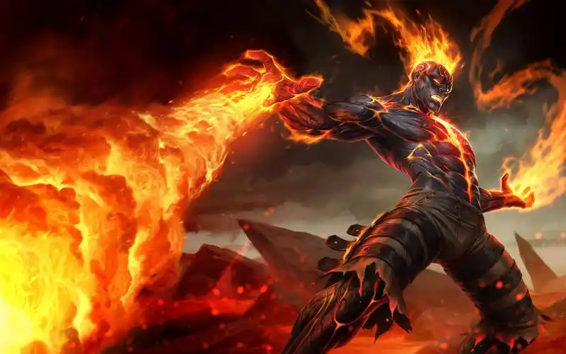 【英雄联盟手游】复仇焰魂布兰德的诞生_英雄联盟手游