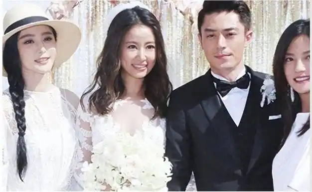 44岁霍建华与小18岁张雪迎现身什刹海,网友:有皱纹,还是帅|林心如|徐