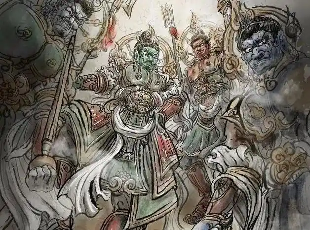 《封神演义》中的魔家四将和四大天王有什么区别?