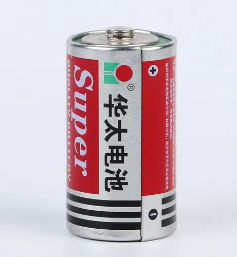 华太一号电池大号电子琴手电通用1号燃气灶热水器玩具干电池碳性高能