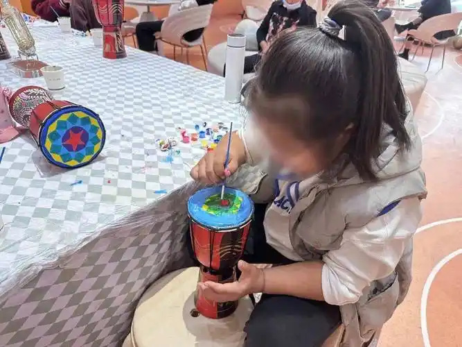 律动非洲鼓 一起泰幸福|天泰·书院康城非洲鼓彩绘diy欢乐落幕!