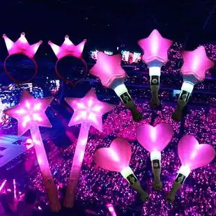 65周杰伦演唱会应援棒电子发光荧光棒明星周边头箍道具手灯定制发饰