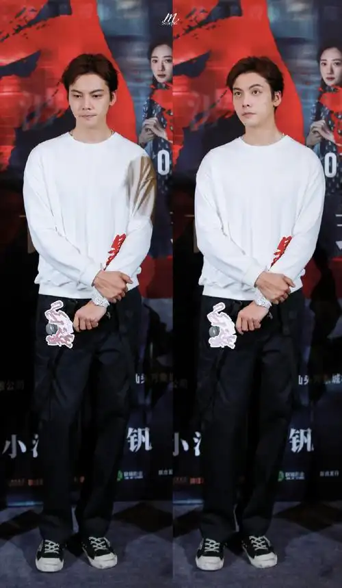 陈伟霆汕头小公园宣传新电影