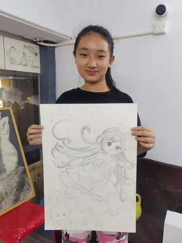 童年计画2020年春季大班教学成果展示(素描篇)