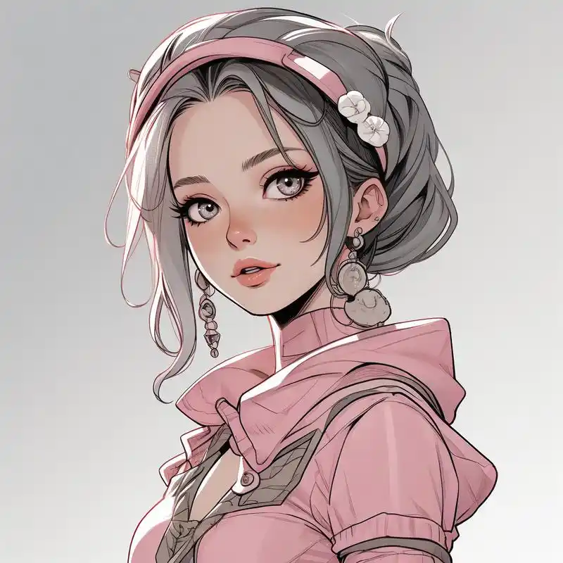 抖音最火卡通女孩头像979799