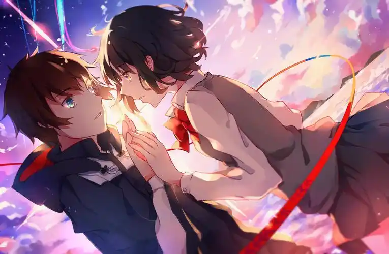 你的名字是.插画图片壁纸