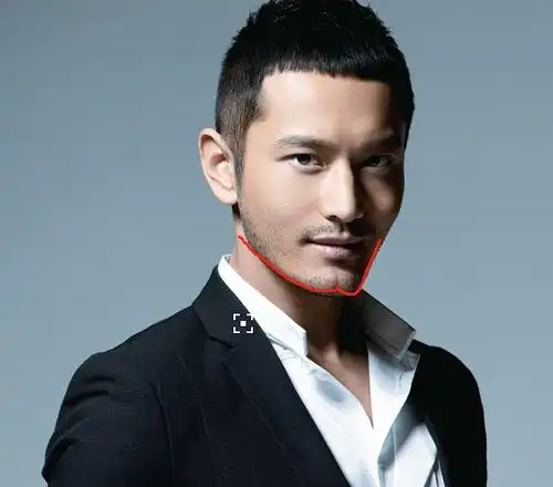 奇怪的发现 hin多美男子都是同款下巴啊!