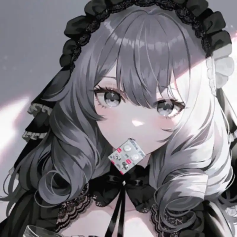 暗黑系二次元女头78