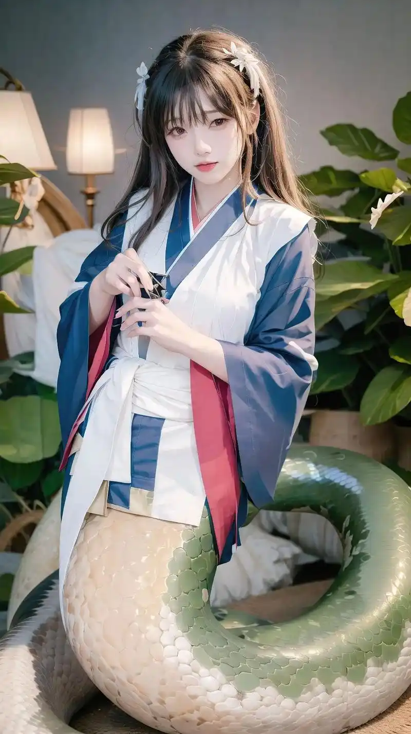 ai #蛇女 #每个人心中都住着一只妖  生命中曾经有过的 - 抖音