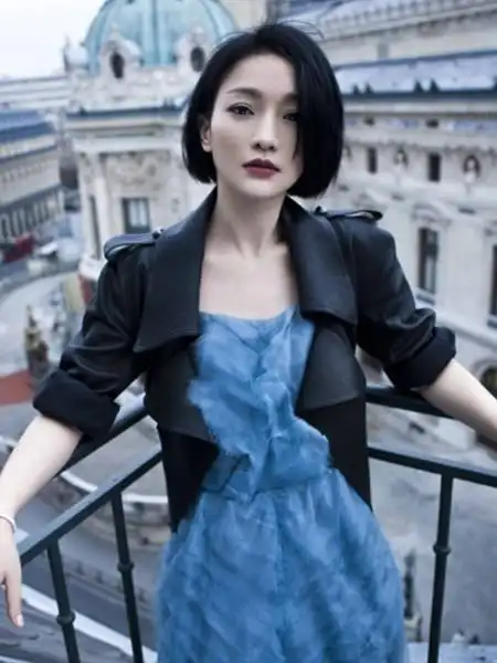 周迅最新短发发型图片大全