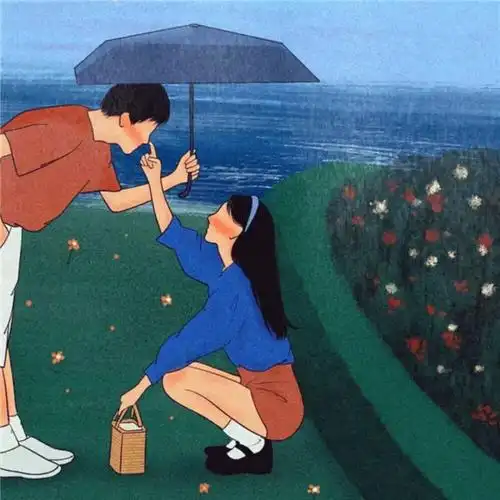 2023抖音最火动漫情头 高清好看的2023超火情侣头像卡通图片_情侣动漫