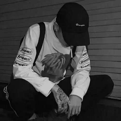 男生头像酷帅黑白图片男人要自己要先看得起自己