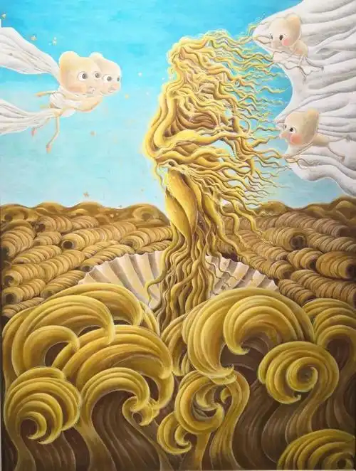 指导老师:蒲美合,谭大利,郭天天作品名称:《游园惊梦》所属院系:壁画